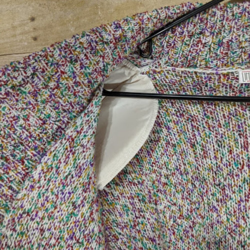 Vintage Multi-Color Long Sweater - Picture 5 of 10